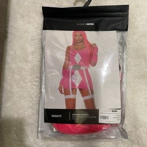 NWT Never Worn M/L Pink Power Ranger Costume